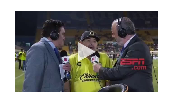 TYPOWY Maradona znów w akcji xD [VIDEO]